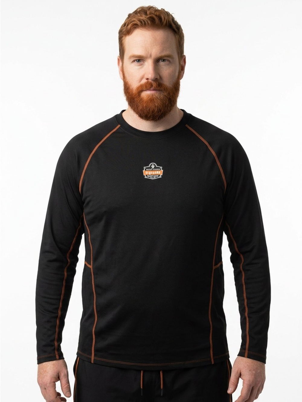 Ergodyne N-Ferno Thermal Long Sleeve Shirt Black XL Unisex‎ Winter Wear